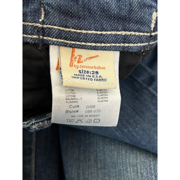 VTG Y2K Citizens of Humanity Low Rise Flare Jeans Size 28 Paloma Embroidered - Picture 10 of 12